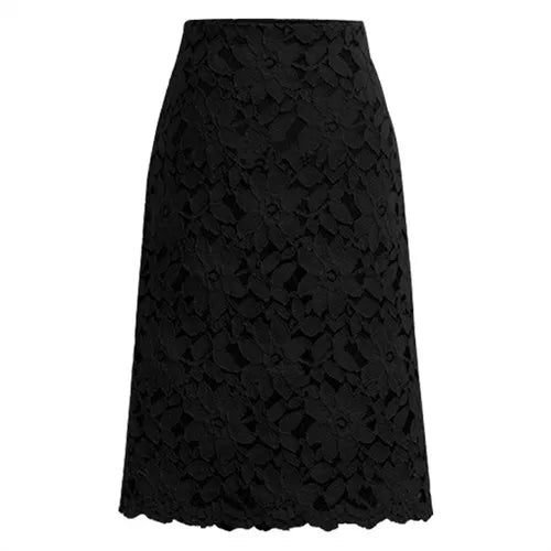 Blossom Lace Midi Skirt