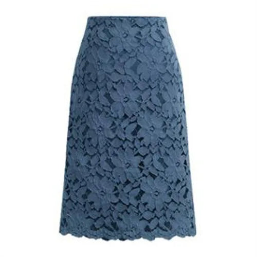 Blossom Lace Midi Skirt