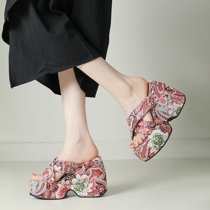 Bohemian Bloom Platform Slides