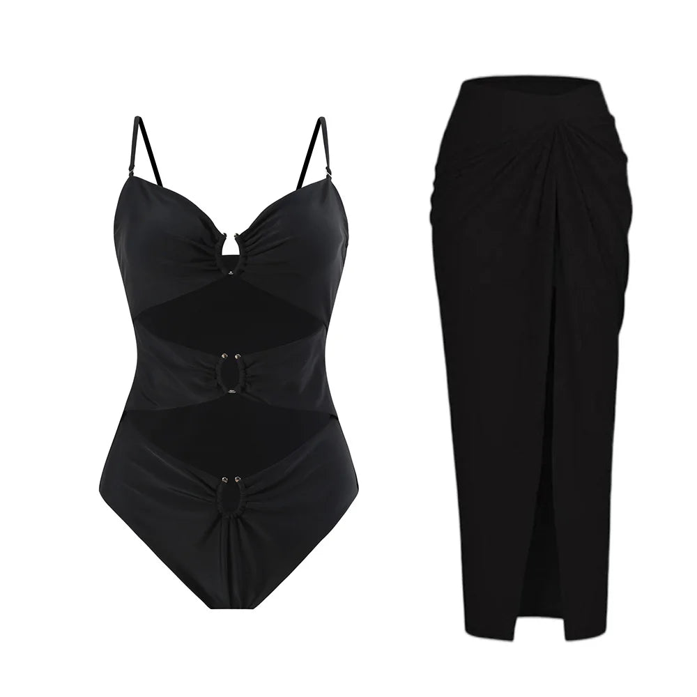 Santorini Bloom Luxe Swim Collection