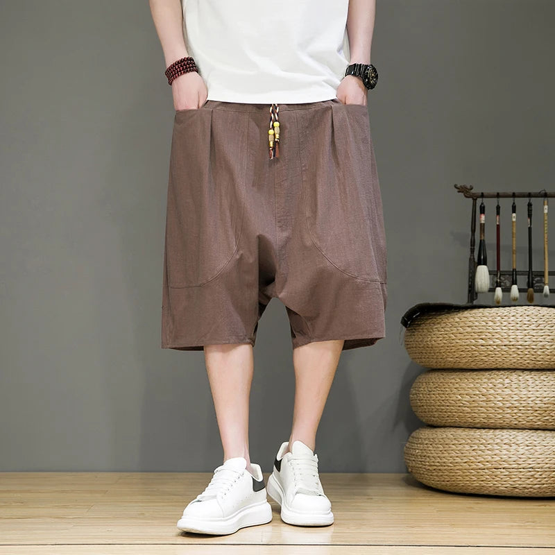 Quiet Motion Linen Authority Shorts