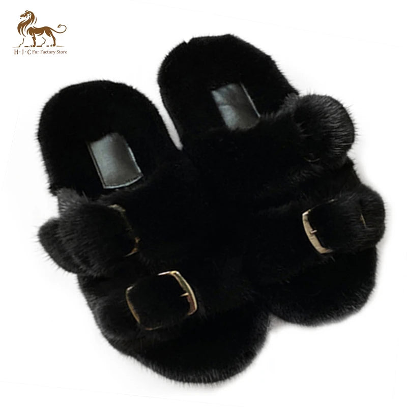 Soft Life Mink Luxe Slides