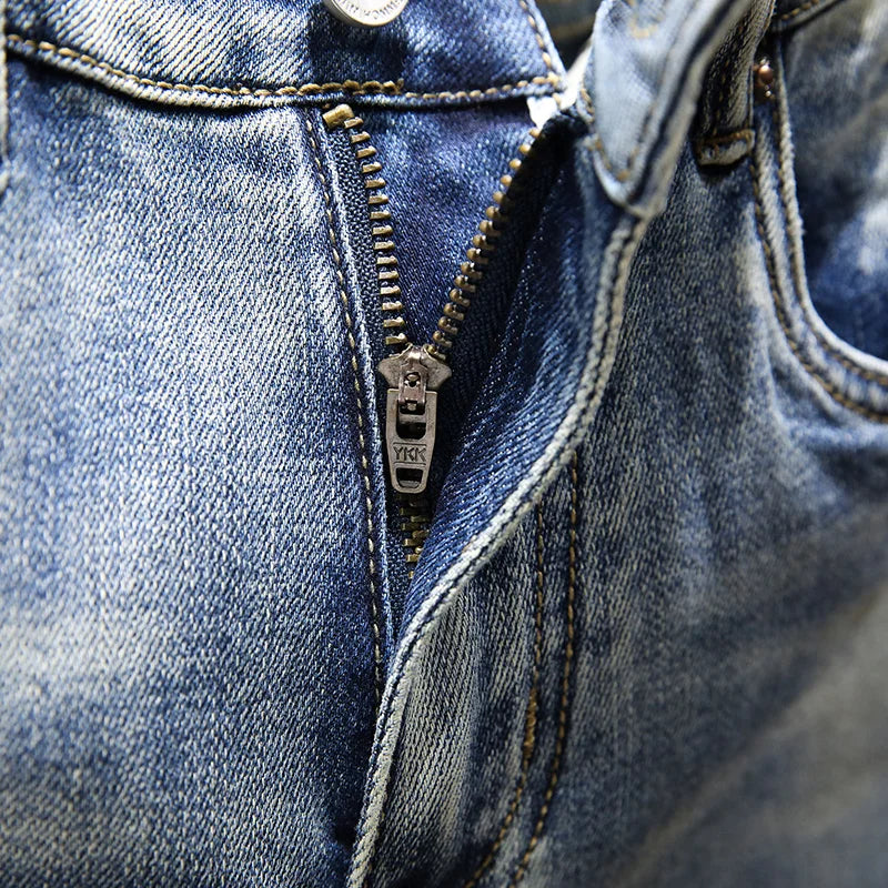 Urban Edge Stretch Denim Shorts