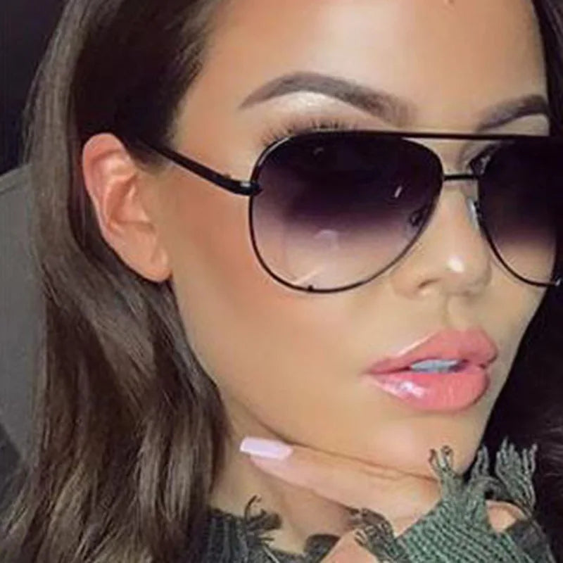 Midnight Luxe Aviator Shades
