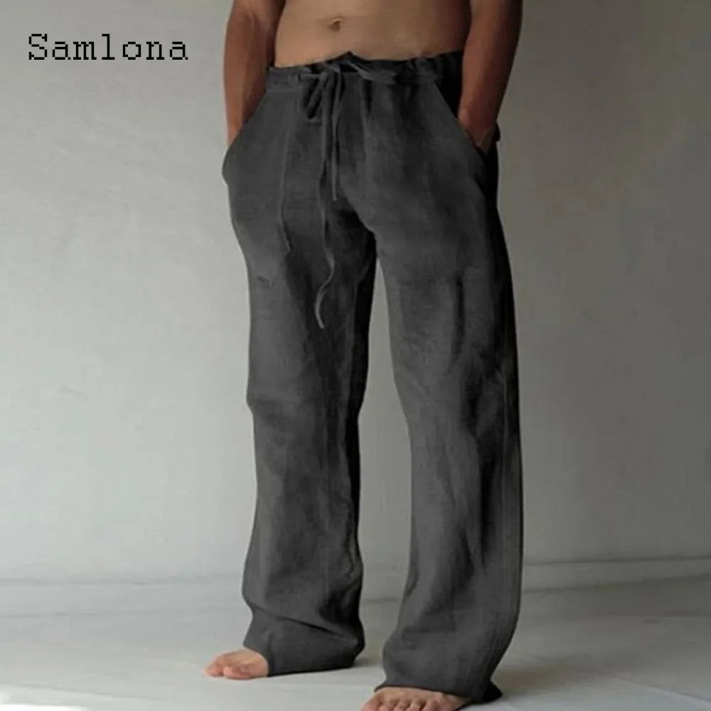 The Solstice Linen Trousers