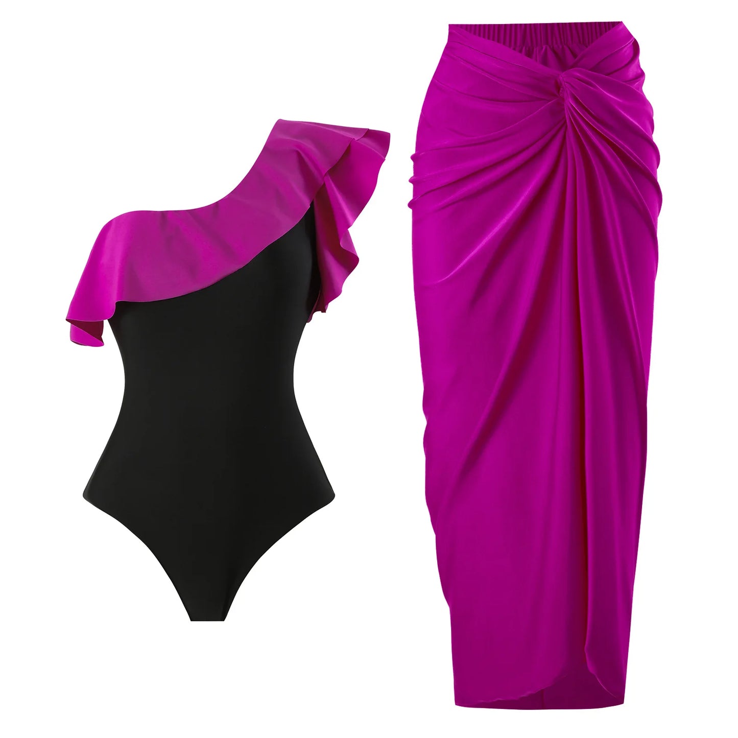 Santorini Bloom Luxe Swim Collection