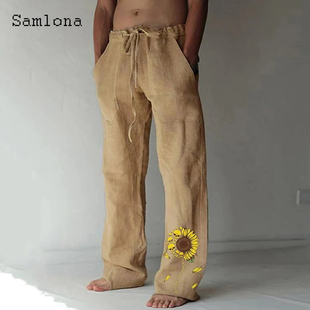 The Solstice Linen Trousers