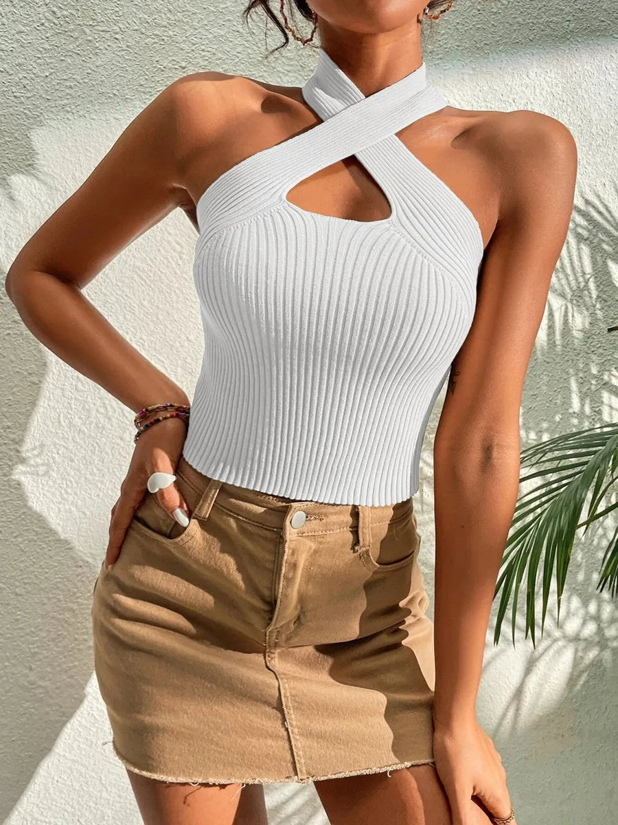 Golden Hour Crisscross top
