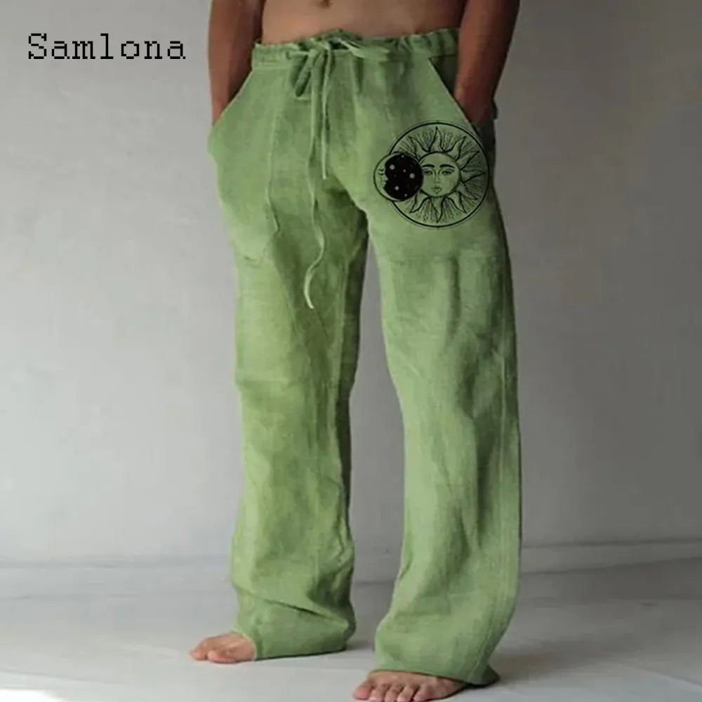 The Solstice Linen Trousers