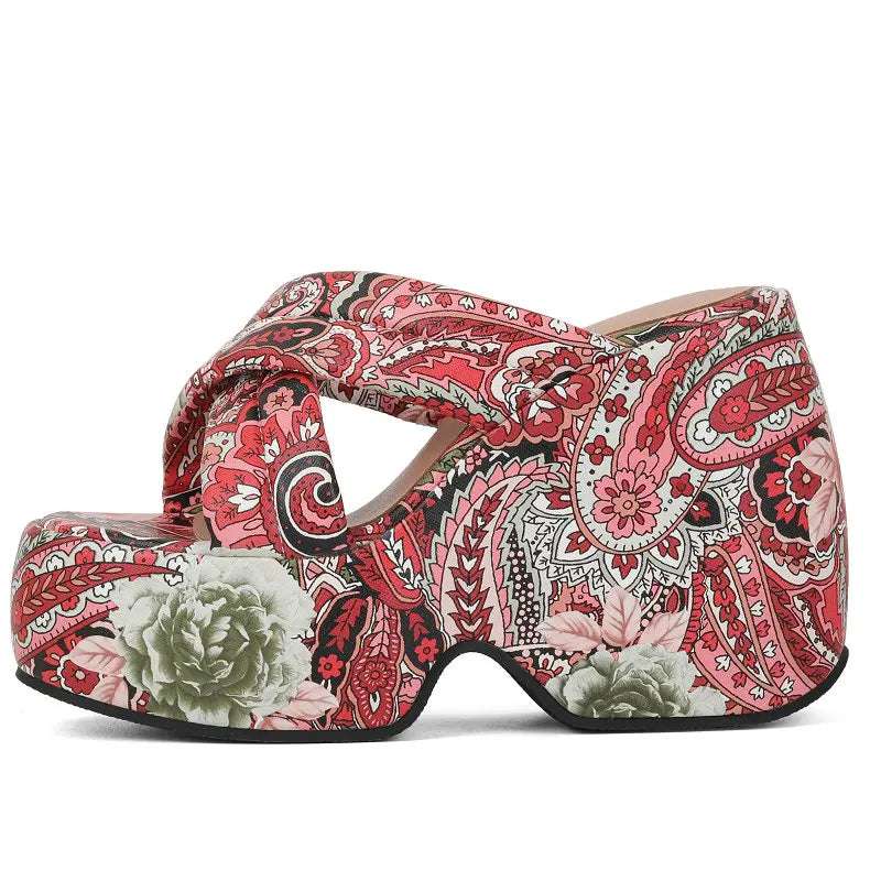 Bohemian Bloom Platform Slides