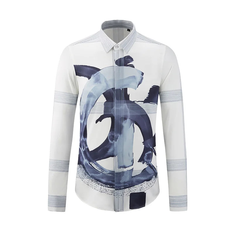 Midnight Muse™ Abstract Luxe Shirt