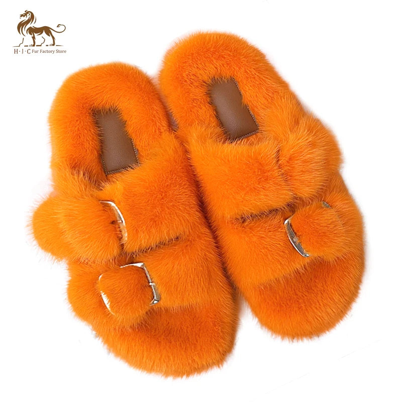 Soft Life Mink Luxe Slides