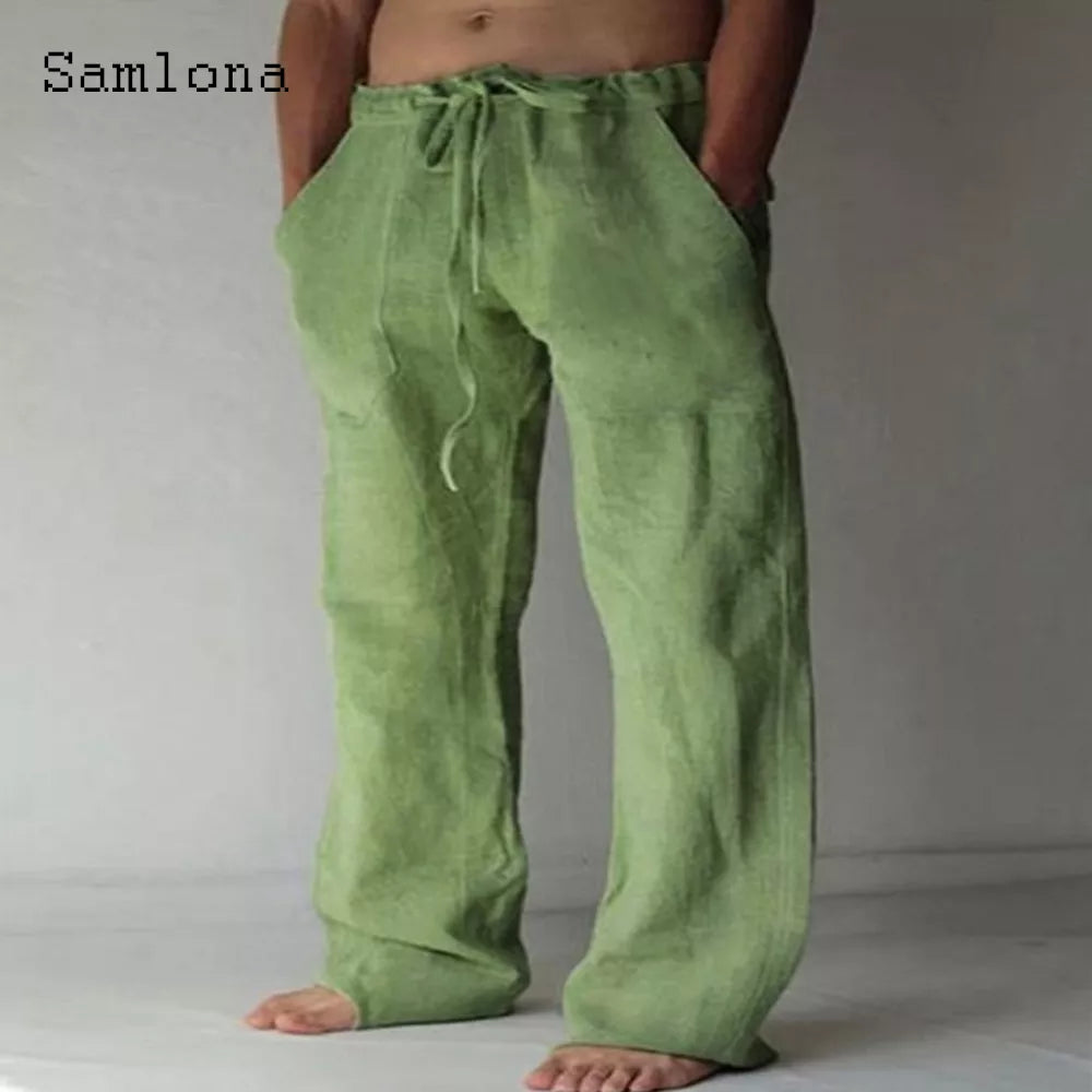The Solstice Linen Trousers