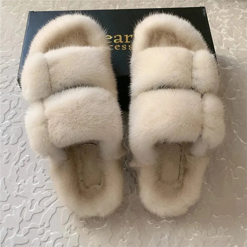 Soft Life Mink Luxe Slides