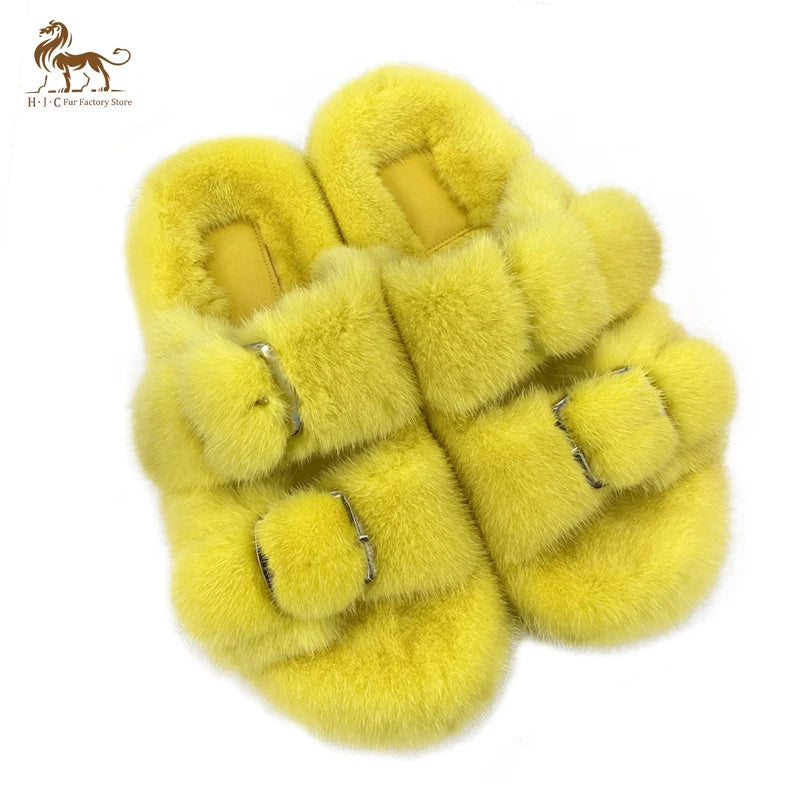Soft Life Mink Luxe Slides