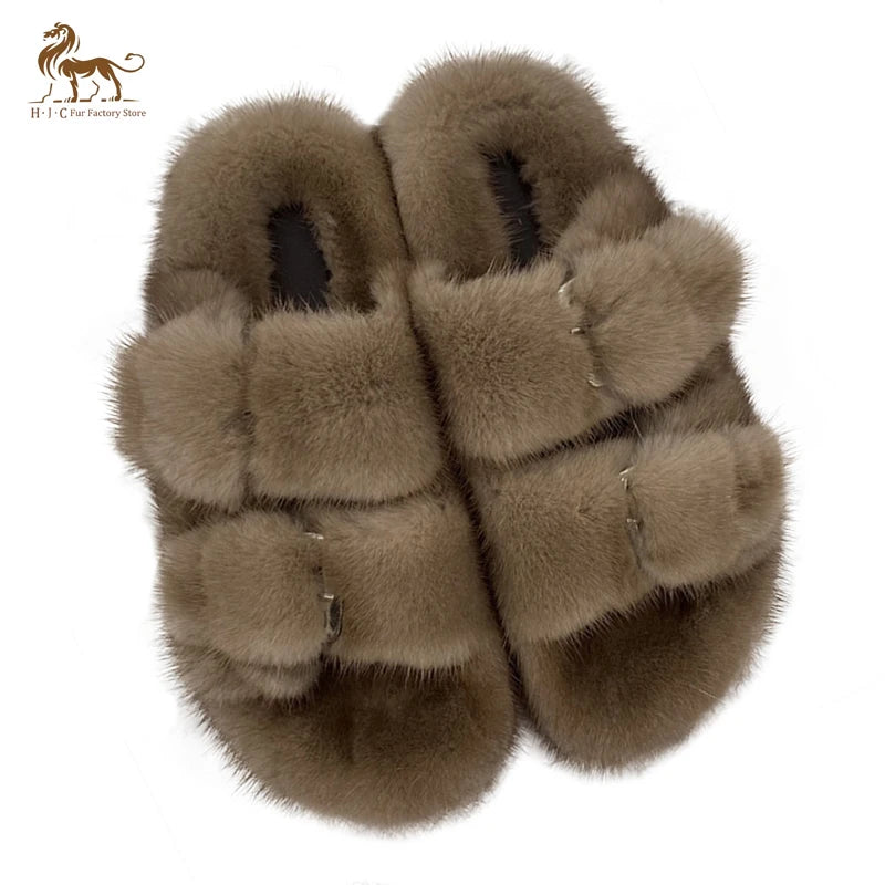 Soft Life Mink Luxe Slides