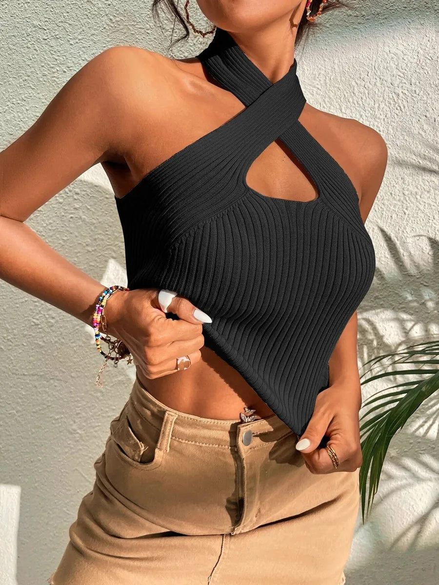 Golden Hour Crisscross top