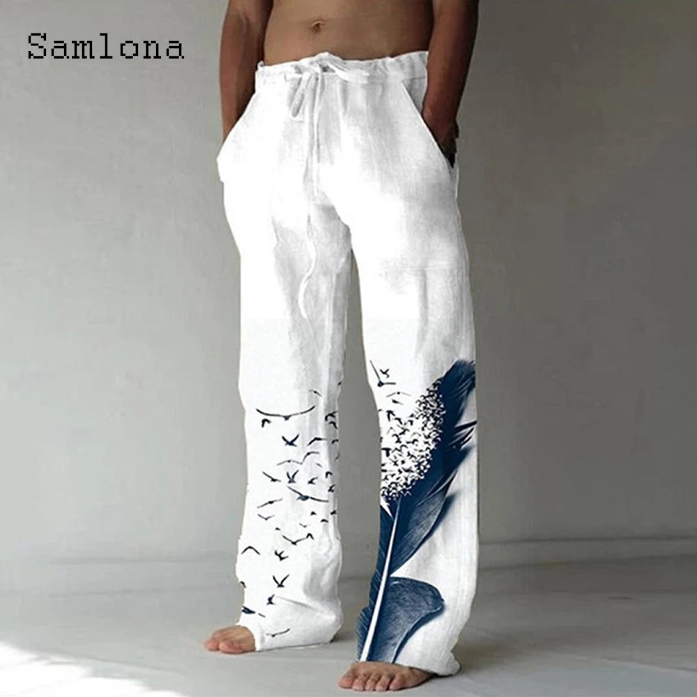The Solstice Linen Trousers