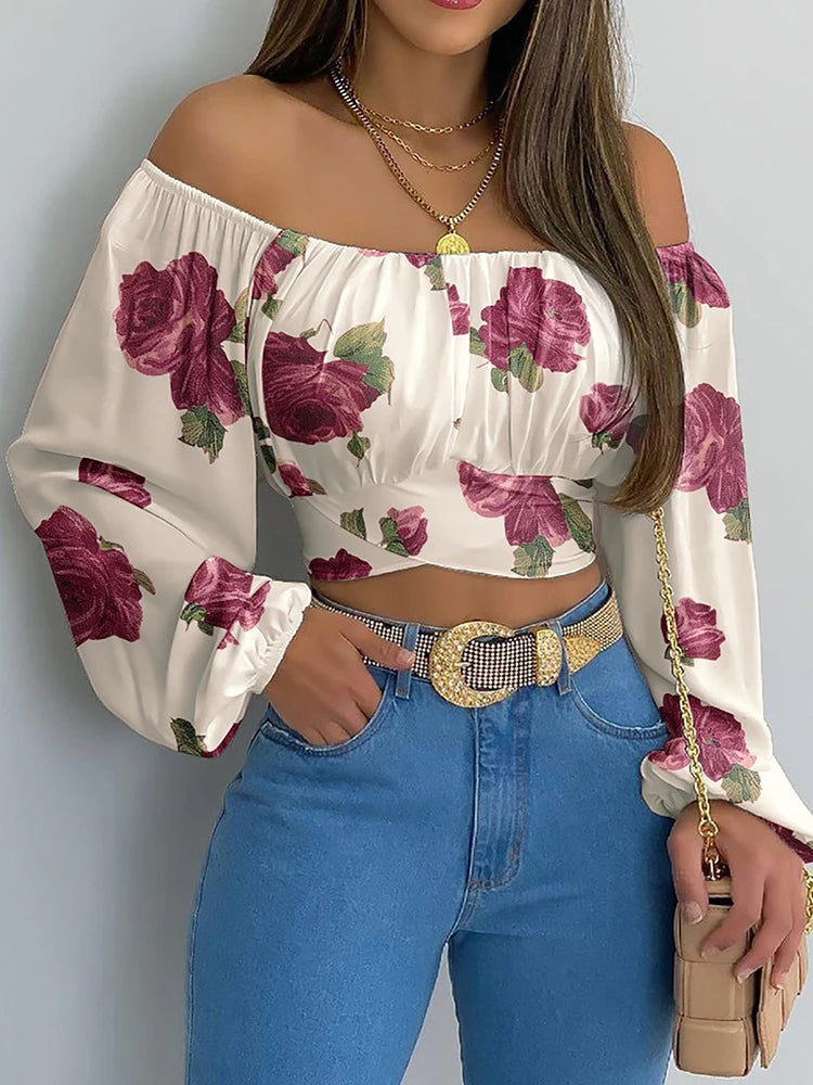 Soft Life Off-Shoulder Confidence Blouse