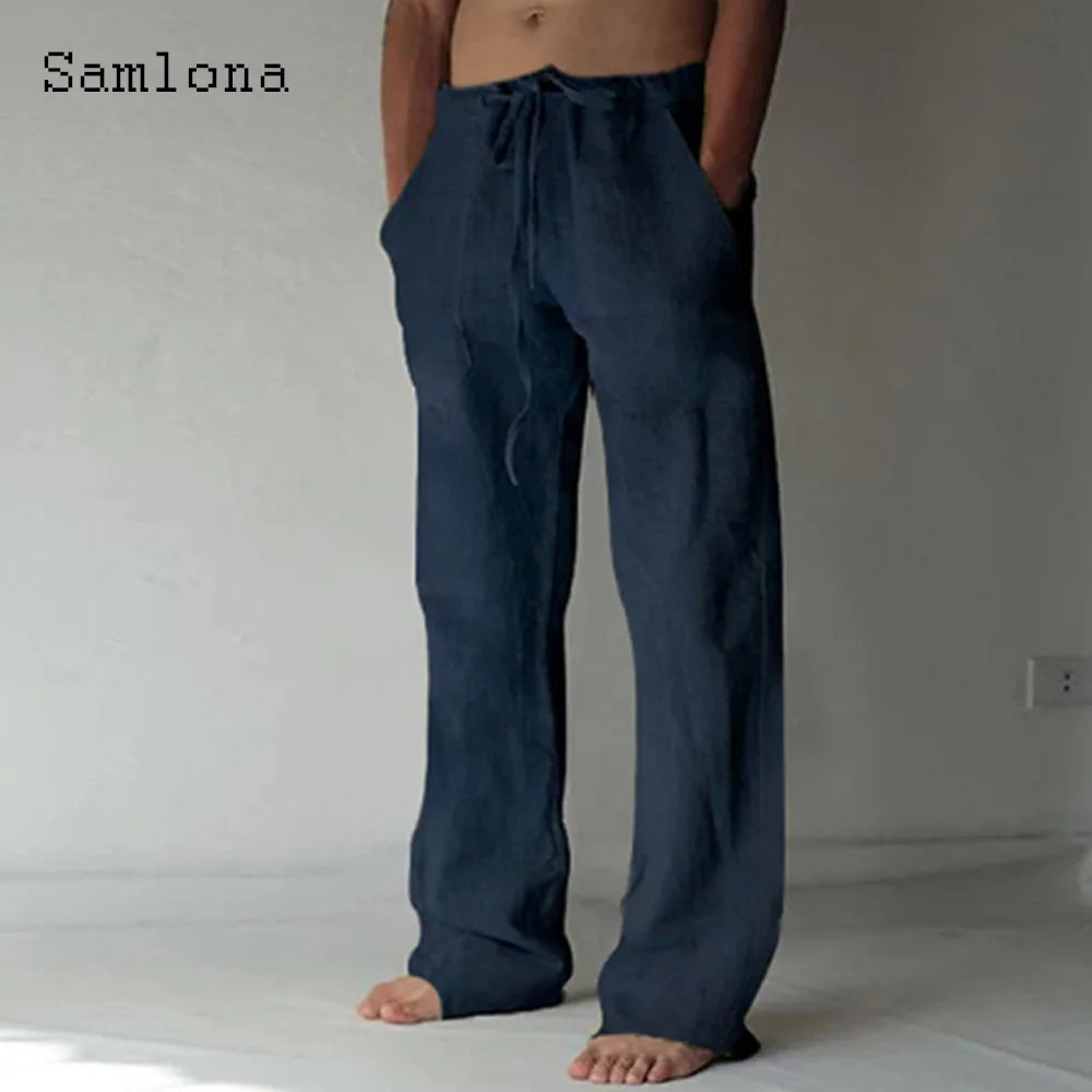 The Solstice Linen Trousers