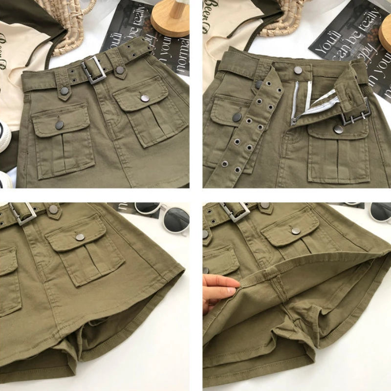 Utility Chic Cargo Skort