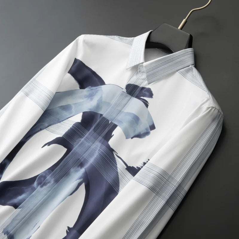 Midnight Muse™ Abstract Luxe Shirt