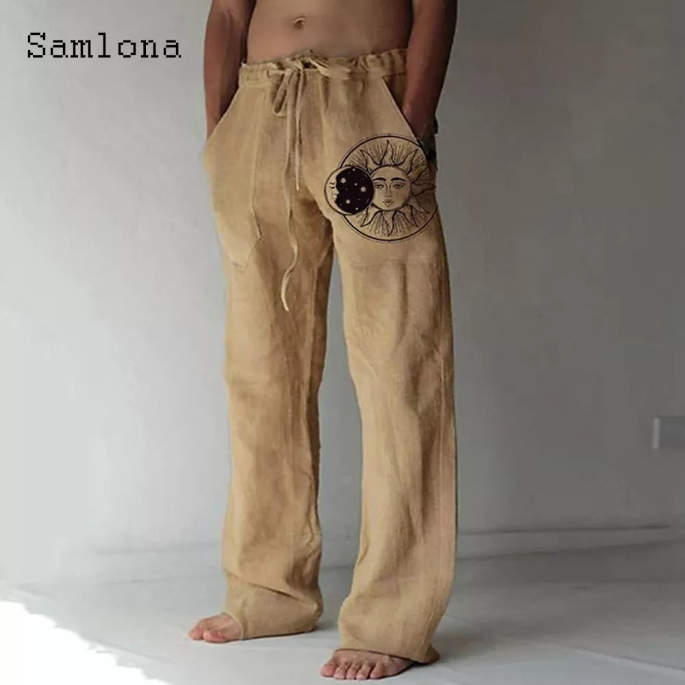 The Solstice Linen Trousers