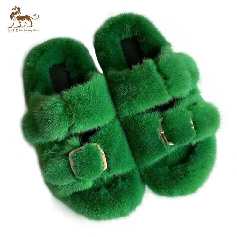 Soft Life Mink Luxe Slides