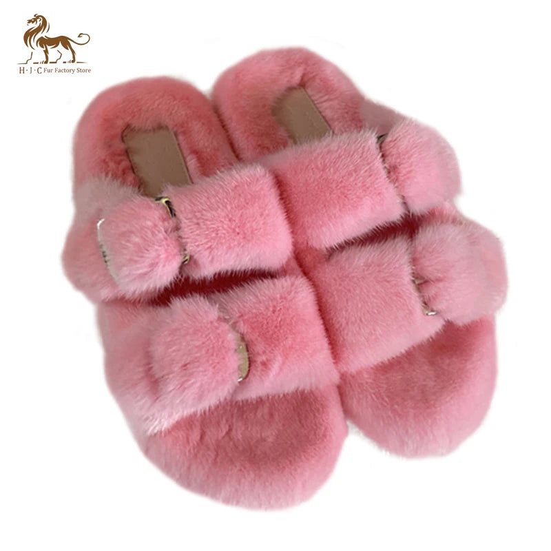 Soft Life Mink Luxe Slides