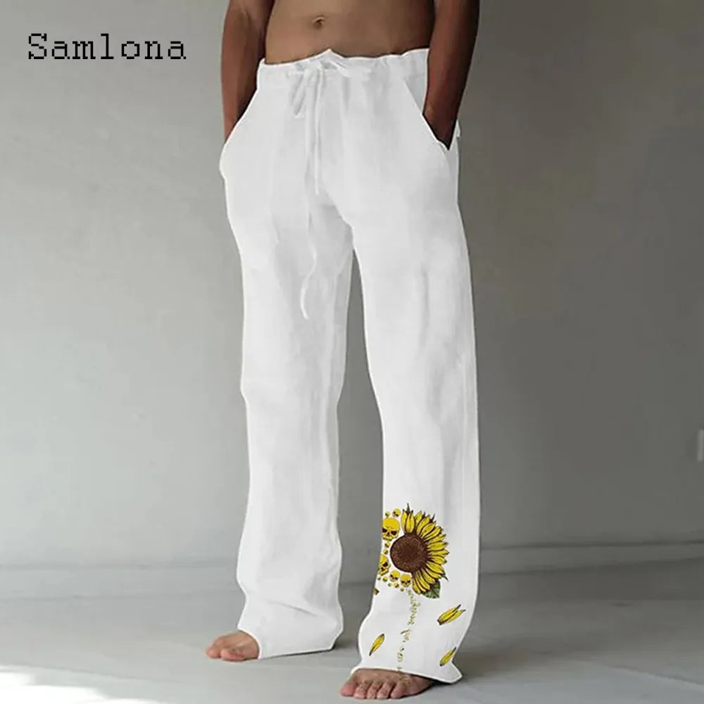 The Solstice Linen Trousers