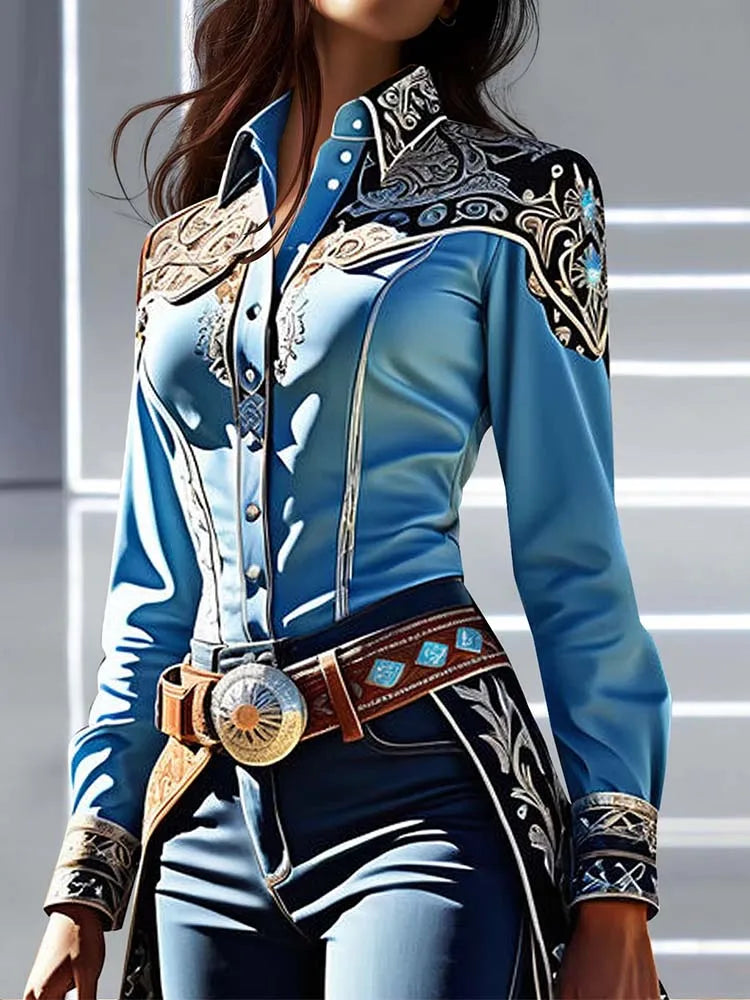 Frontier Luxe Statement Blouse
