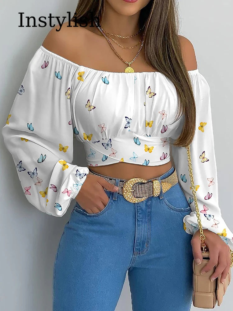 Soft Life Off-Shoulder Confidence Blouse