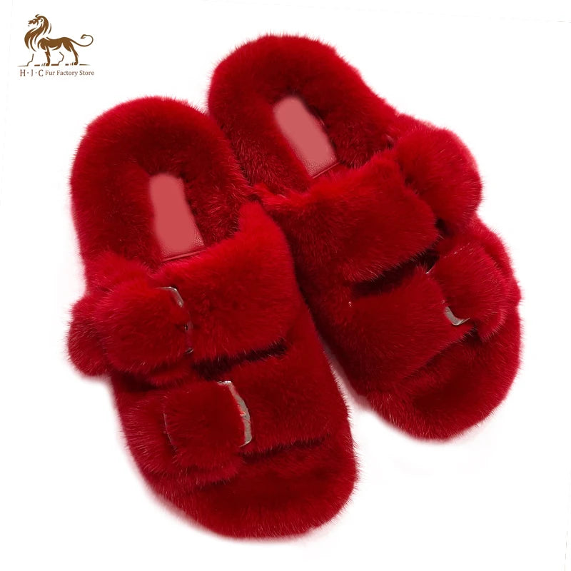 Soft Life Mink Luxe Slides