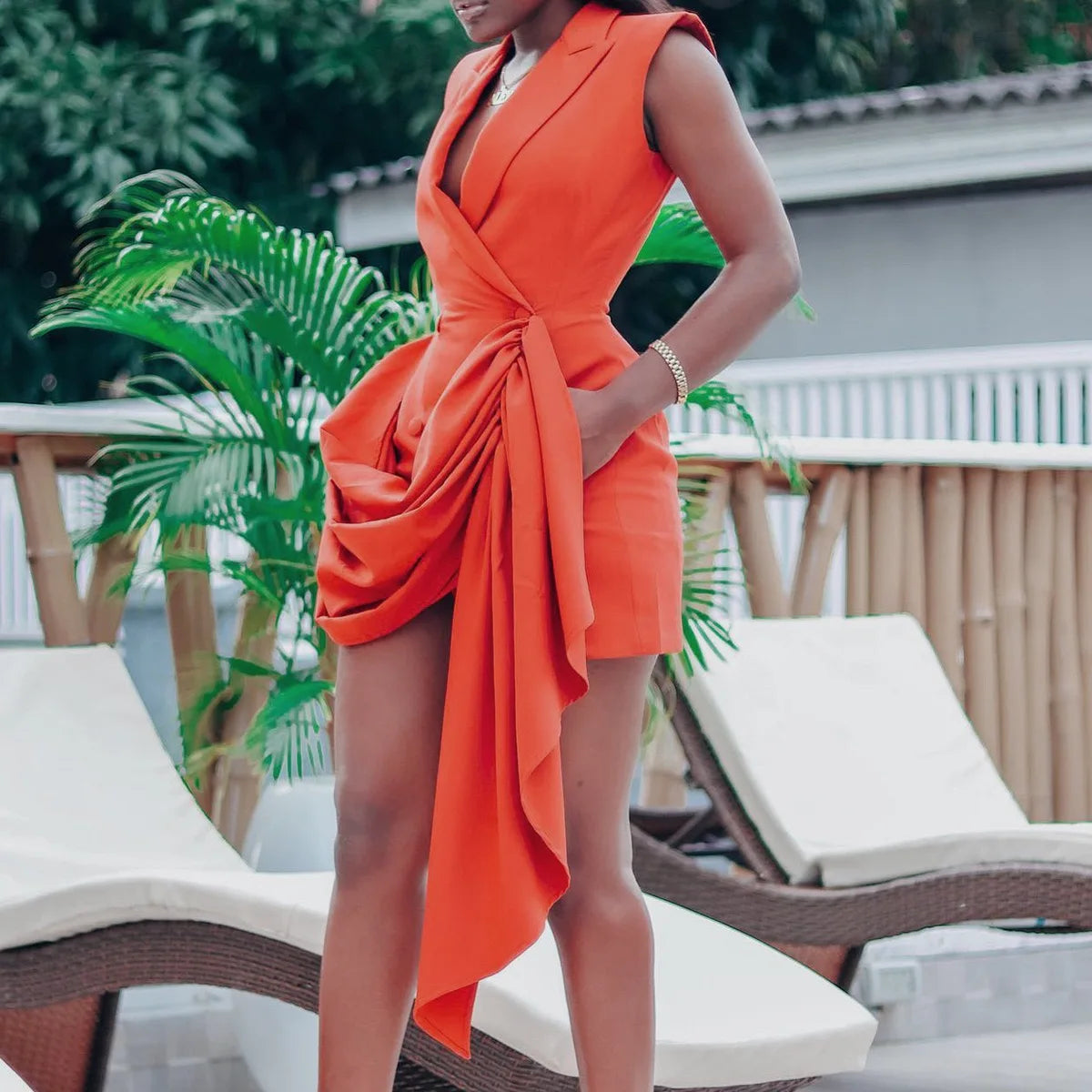 Power Muse Blazer Mini Dress