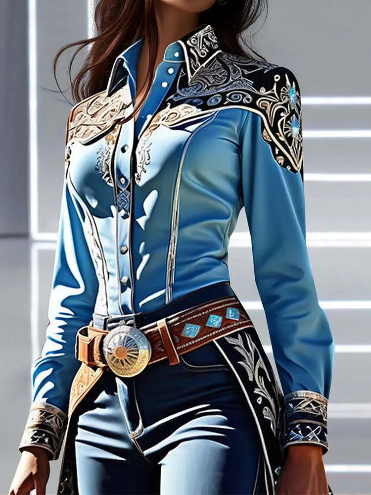 Frontier Luxe Statement Blouse