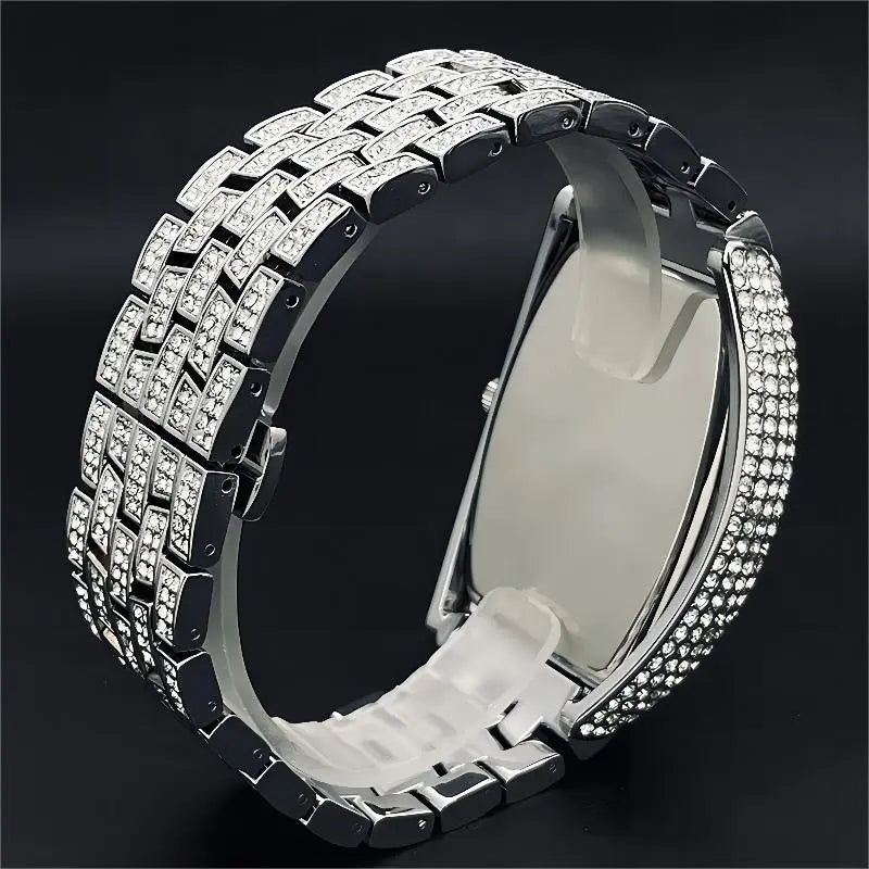 Royal Compass™ Iced Tonneau Watch