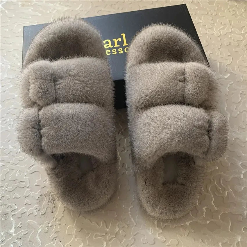 Soft Life Mink Luxe Slides
