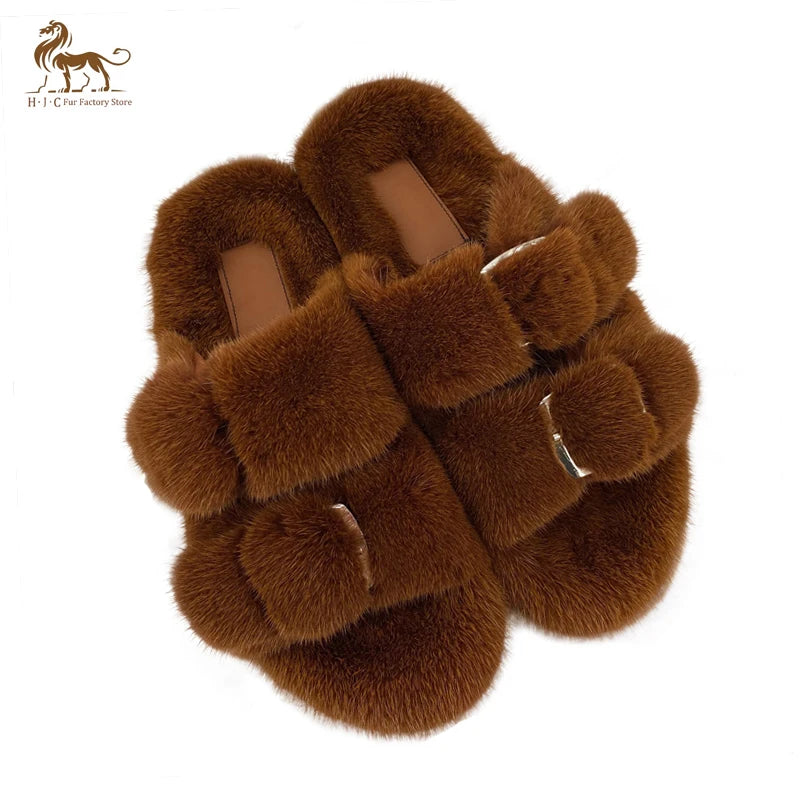 Soft Life Mink Luxe Slides