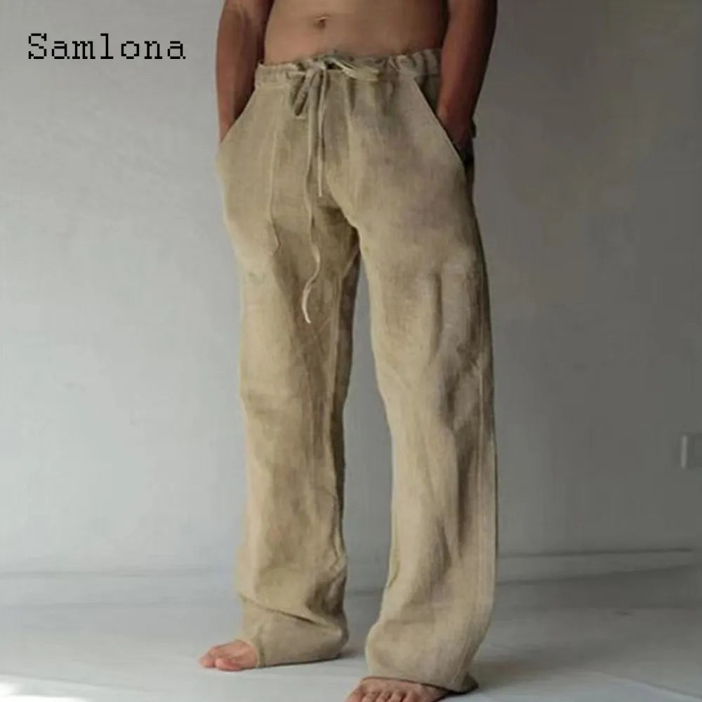 The Solstice Linen Trousers
