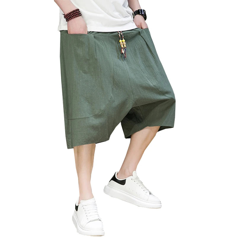 Quiet Motion Linen Authority Shorts