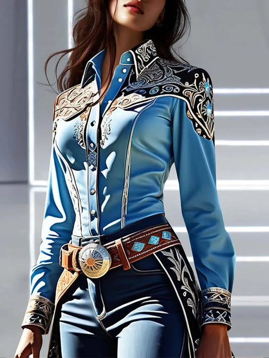 Frontier Luxe Statement Blouse